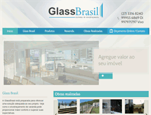 Tablet Screenshot of glassbrasil.com.br